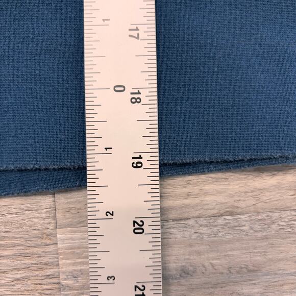 Nike Dri-Fit Teal White Womens L Get It Fleece Training Crop Crewneck Sweatshirt - Picture 9 of 9